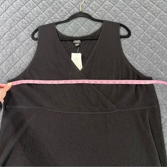 Eileen Fisher Tank Top Women’s 3X Crepe Wool Knit Sleeveless Semi Sheer Z - Picture 7 of 9